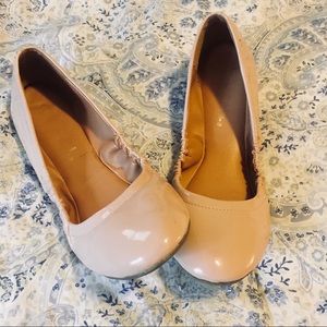 Nude Ballet flats